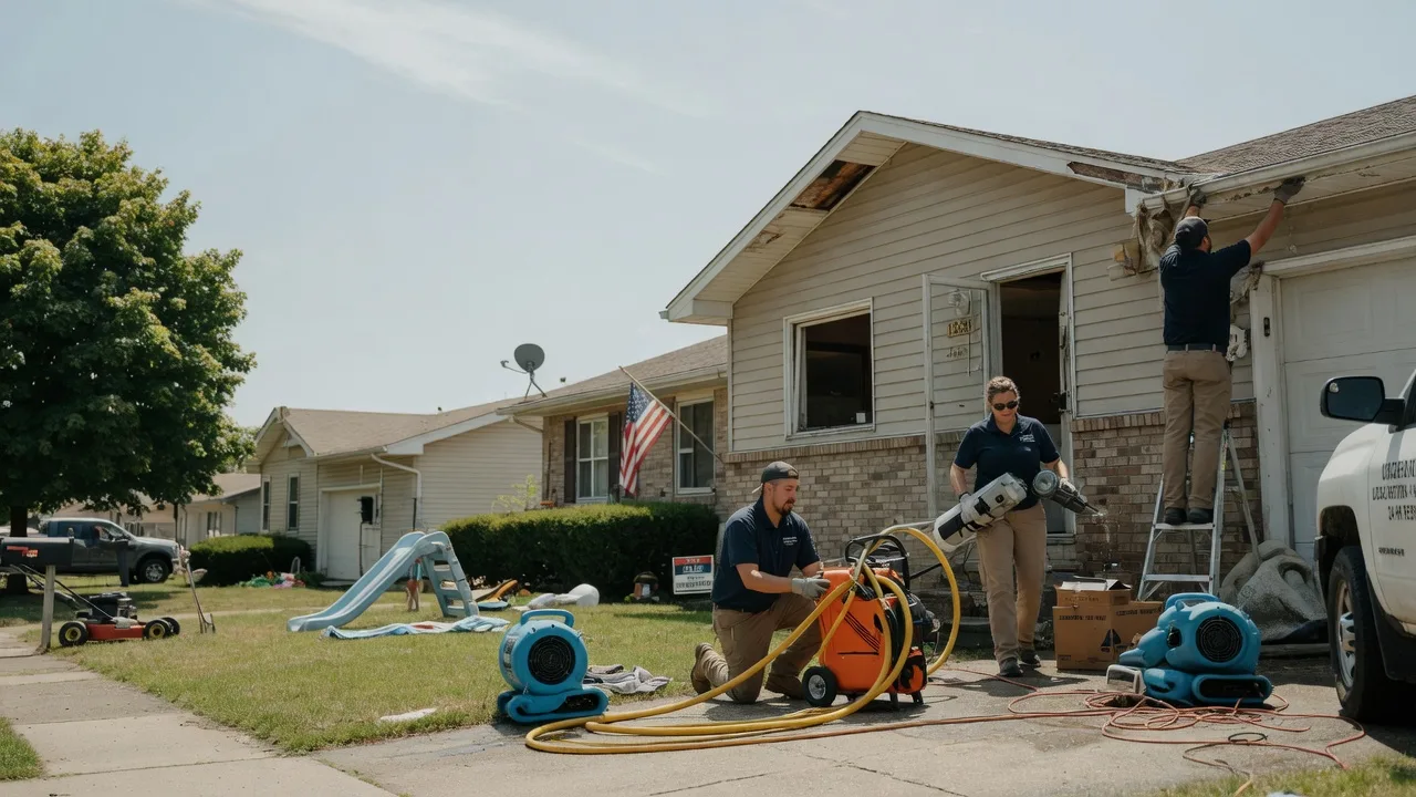 Water Damage Restoration in Manderson, SD near me